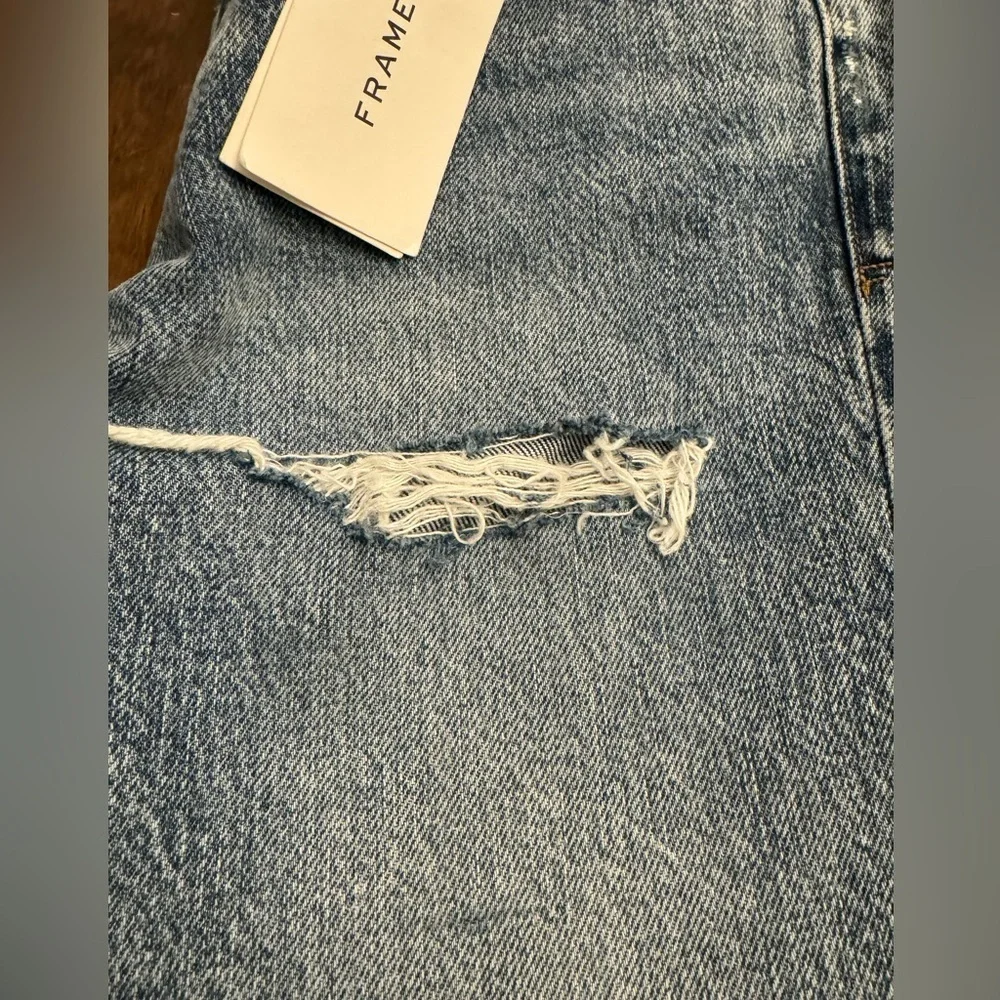 NWT! Frame Le Original Distressed Jeans, sz 25 - Picture 8 of 10